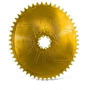 Alugear Złota Narrow-Wide 54T  Zębatka Owalna dla Sram 8-śrub Road/gravel złota