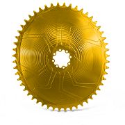 Alugear Złota Narrow-Wide 54T  Zębatka Owalna dla Sram 8-śrub Road/gravel złota
