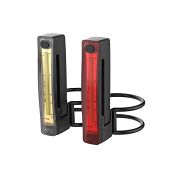 Knog Plus Twinpack przód + tył czarny Lampki rowerowe