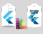 Olimpius comfortVEST kamizelka kolarska z własnym nadrukiem personalizowana