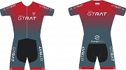 Olimpius comfortAERO GT RAT RED  strój triathlonowy