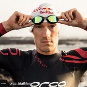 Orca Killa 180 - okulary openwater lustrzanka BLACK