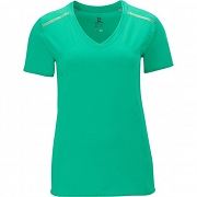 Salomon Park Tee GREEN Koszulka do biegania damska 
