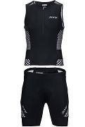 Zoot Performance Silver Checkers strój triathlonowy dwuczęściowy męski