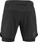 Salomon Endurance Twinskin Black - spodenki  męskie do biegania 2in1